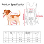 Mochila transportadora para animais de estimação, mochila para viagem frontal para cães e gatos, bolsa transportadora para animais pequenos e médios, filhotes de bull