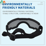 Óculos de sol para cães pequenos, óculos para cães com alça ajustável, proteção UV, à prova de vento, óculos de sol para cachorros, adequados para cães e animais de estimação