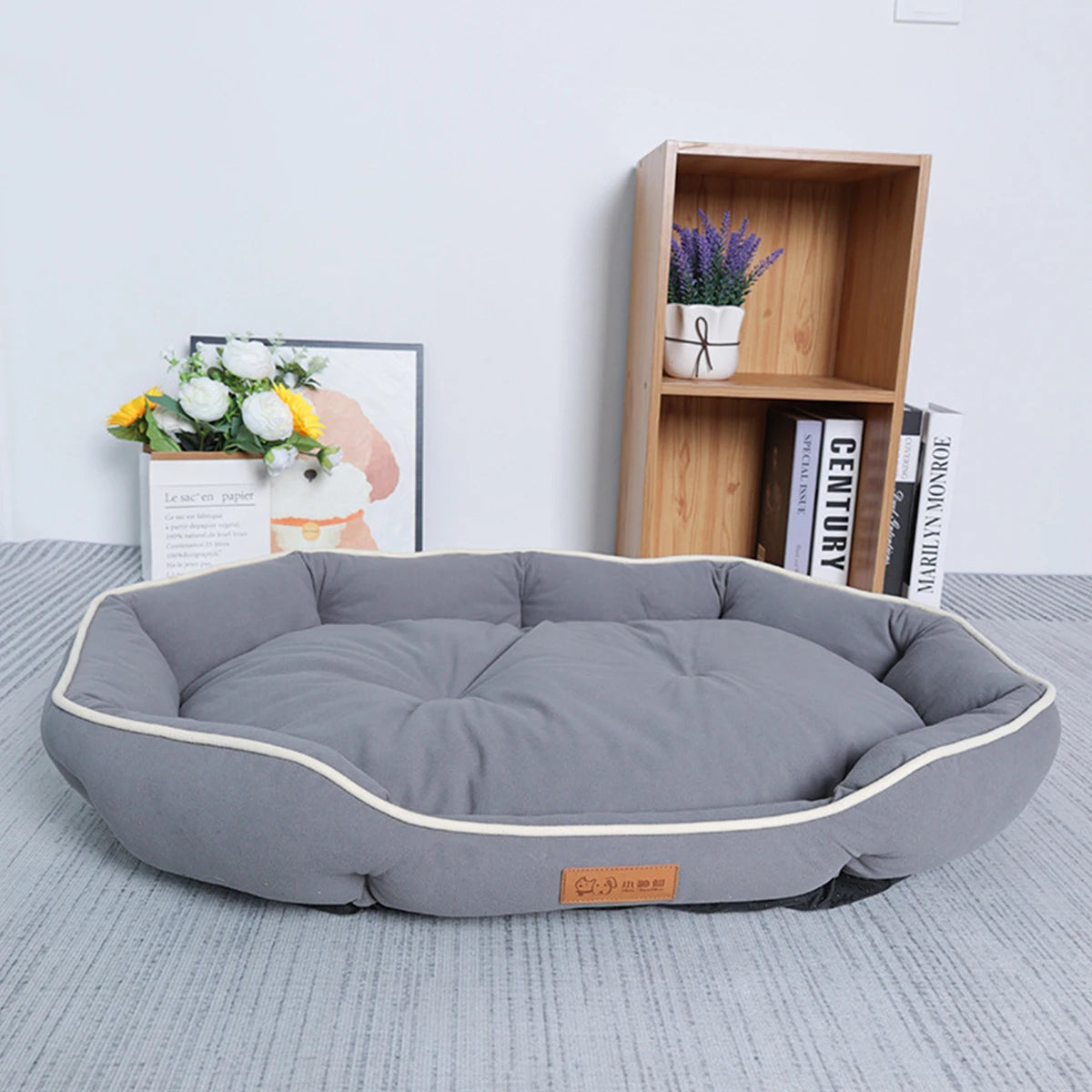 Cama grande para cães e gatos, almofada para todas as estações, verão, dormir, filhote de cachorro, buldogue francês, teédia, resfriamento, cama para gatos, para cães pequenos, animais de estimação