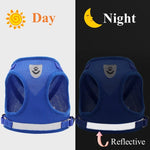 Conjunto de arnês e coleira para cães de estimação, malha ajustável, suprimentos para gatos, coleira, filhote de cachorro, buldogue, corgi, acessórios para cães