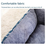 Cama grande para cães, cama quente para gatos, sofá, casa para cães, tapete grosso, cesta respirável para suprimentos para cães