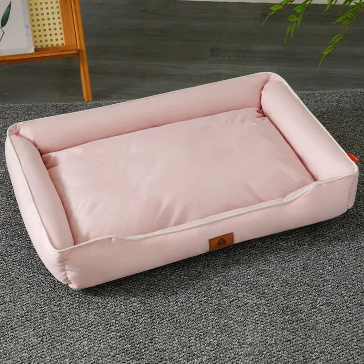 Cama quadrada para cachorro de quatro estações, colchão grande para cães, resistente à mordida, cama macia e espessada para cães, sofá à prova d'água, casa para animais de estimação