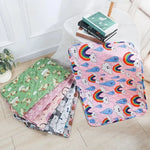 Almofada de xixi para animais de estimação, lavável, fralda para animais de estimação, tapetes reutilizáveis para cães, cama de urina, lavável, almofada de treinamento para cães, quatro estações, capa para animais de estimação