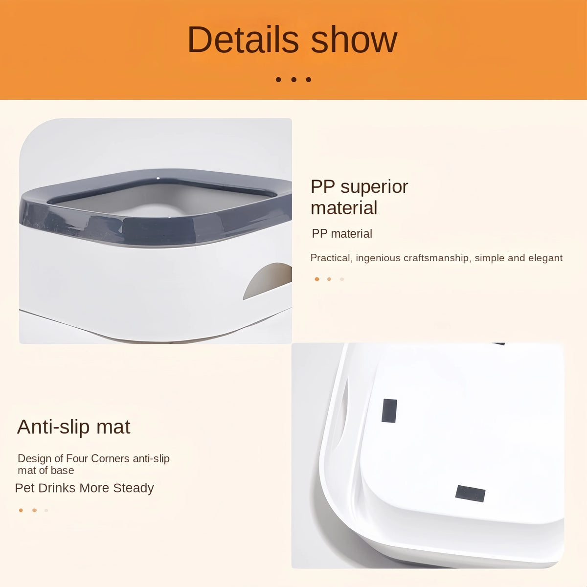 Tigela Antiderramamento Pets