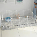 Ferro interior Pet Cerco, pequeno cão isolamento porta, coelho Guardrail, Teddy Fence, cão casa, gato gaiola