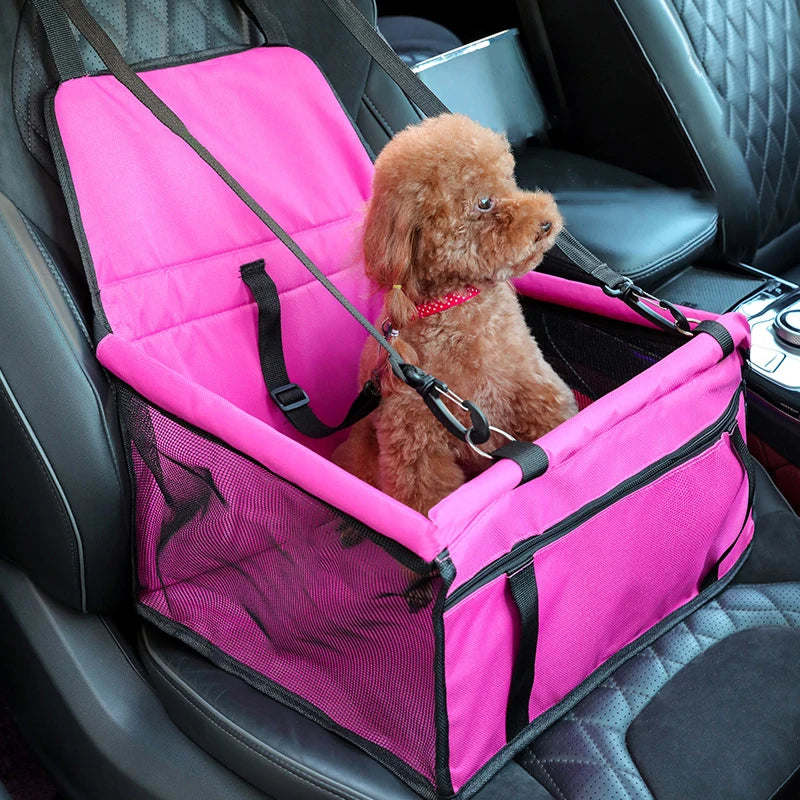 Almofada de assento de carro premium para cães/gatos, bolsa suspensa, assento de carro para cães pequenos a médios, gatos, acessórios para gaiola de viagem