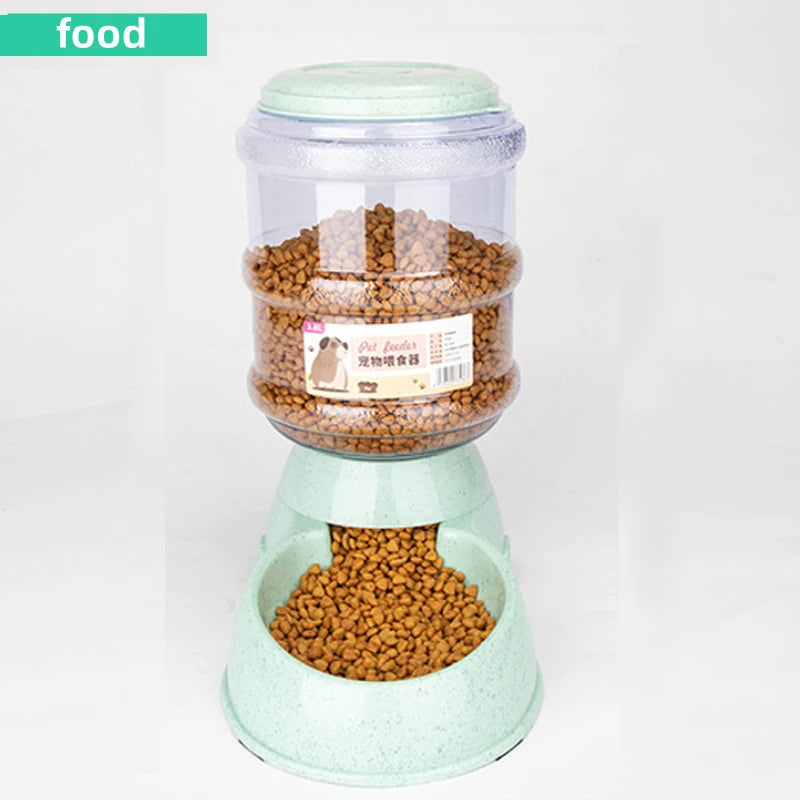 Tigelas alimentares para animais de estimação, grande capacidade, tigela de comida para cães pequenos, dispensador automático de água, tigelas para gatos, tigelas de alimentação para animais de estimação, tigela de água para beber