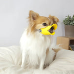 Owo cão de estimação plástico pato capa para animal de estimação anti mordida lambendo parar latir máscara do cão seguro ajustável bocal capa ferramentas para animais de estimação