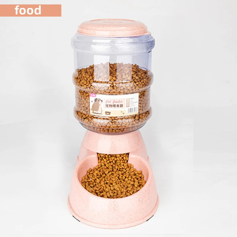 Tigelas alimentares para animais de estimação, grande capacidade, tigela de comida para cães pequenos, dispensador automático de água, tigelas para gatos, tigelas de alimentação para animais de estimação, tigela de água para beber