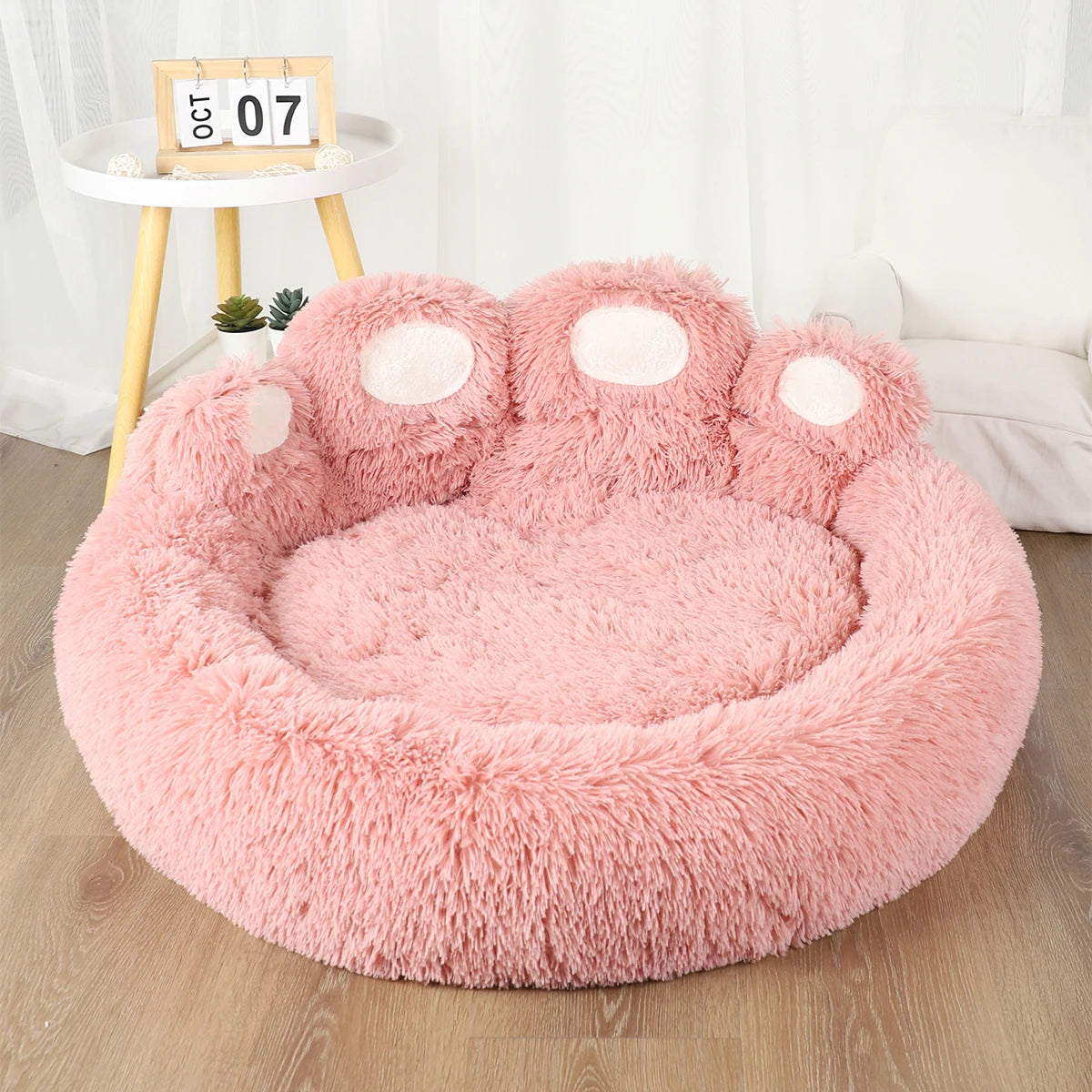 Cama de cachorro fofa, canil de pelúcia, acessórios para animais de estimação, produtos para cães grandes, cama, sofá, cesta, tapete pequeno, gatos, almofada grande, filhote de cachorro, animais de estimação