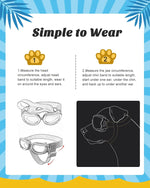 Decorações de Natal Óculos De Sol, Proteção UV Goggles, Eye Wear, Alça Ajustável, Impermeável Pet Sungla, Cão Pequeno