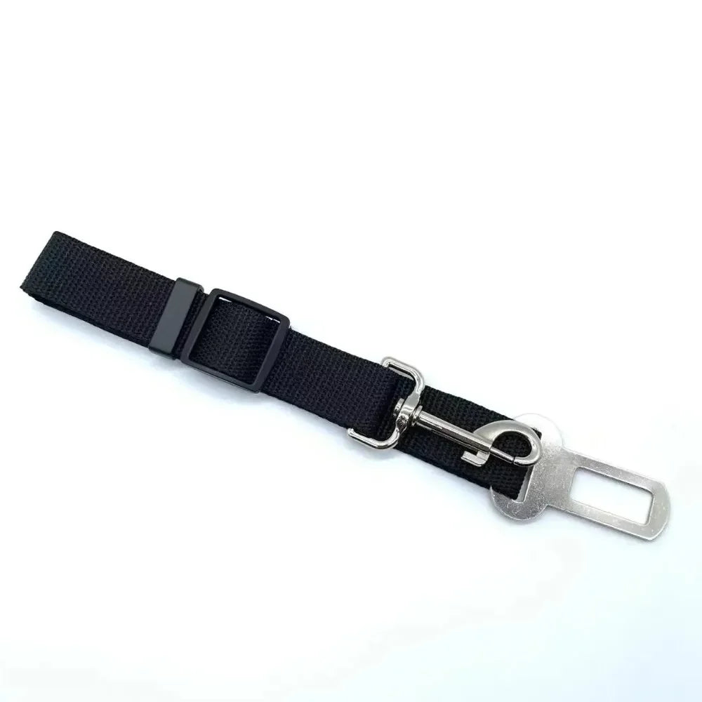Cinto de segurança para carro e gato, acessórios para cães, arnês ajustável, trela de chumbo, clipe de viagem pequeno e médio, coleira para cachorro, itens para animais de estimação