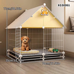 Gaiola para cães, casa interna, tamanho pequeno, cães com vaso sanitário separado, cerca para cães de estimação, teddy bichon, casa especial para cães