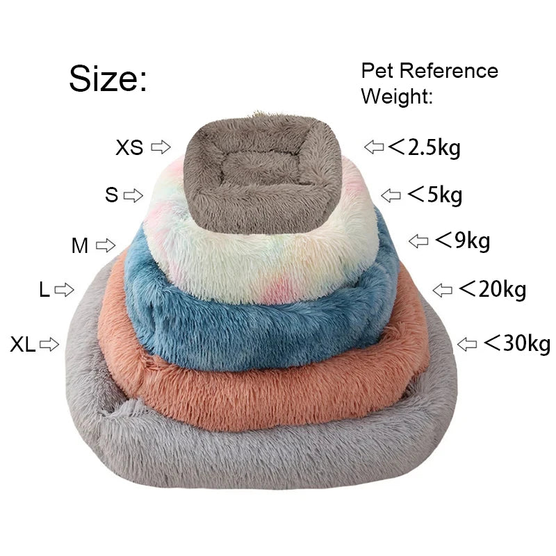 Cama retangular de pelúcia para cachorro, tapete quente de inverno, pequeno, médio e grande, para animais de estimação, canil, filhote de cachorro, sofacama, almofada para gato, animais de estimação, acessórios para sofá