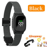 Coleira automática antilatidos para cães YHLC, rolha de latidos recarregável, parar de susto, coleira de treinamento elétrica para cães