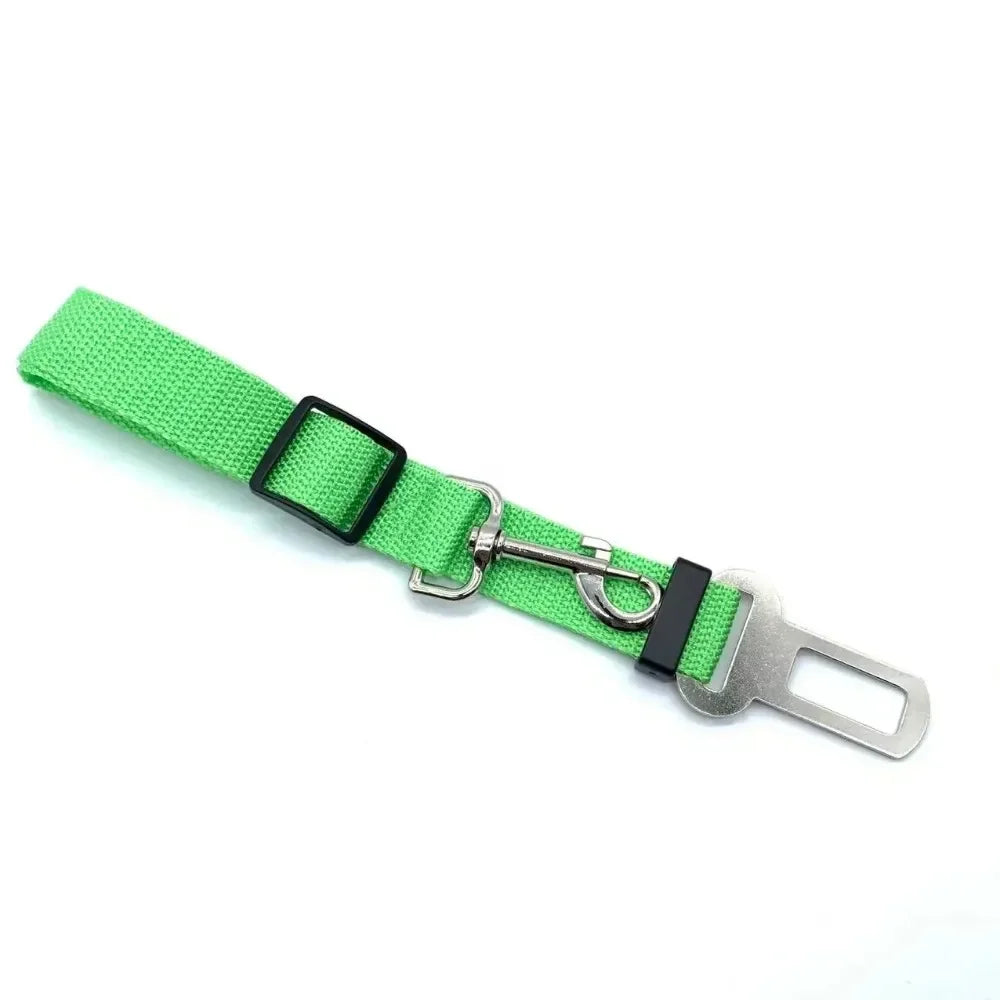 Cinto de segurança para carro e gato, acessórios para cães, arnês ajustável, trela de chumbo, clipe de viagem pequeno e médio, coleira para cachorro, itens para animais de estimação