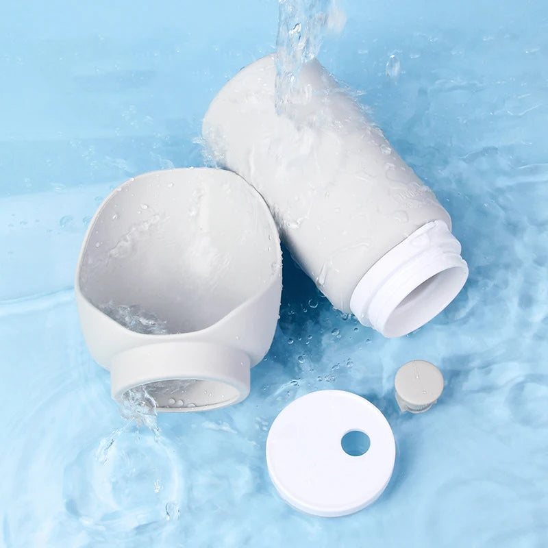 Garrafa Portátil Dobrável 550ml