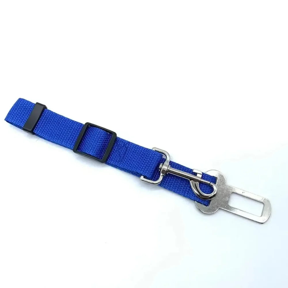 Cinto de segurança para carro e gato, acessórios para cães, arnês ajustável, trela de chumbo, clipe de viagem pequeno e médio, coleira para cachorro, itens para animais de estimação