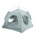 Tenda para gatos de estimação, caverna de verão, casa de dormir para gatos, gatinho, filhote de cachorro, gaiola, cesta, mesa de gato, canil, cama pequena para cães
